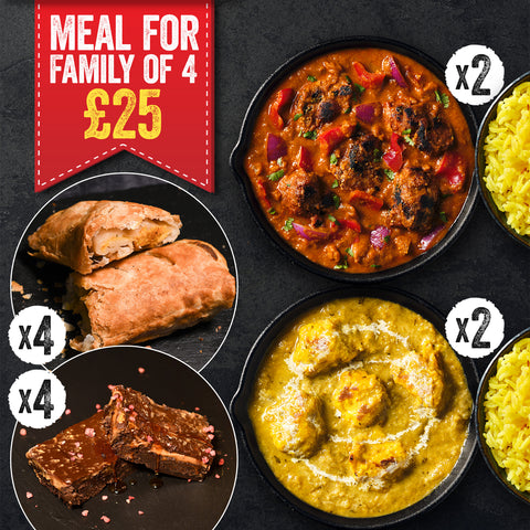 SHICKEN Feed A Family of 4 Curry Bundle