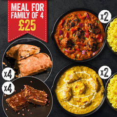 SHICKEN Feed A Family of 4 Curry Bundle