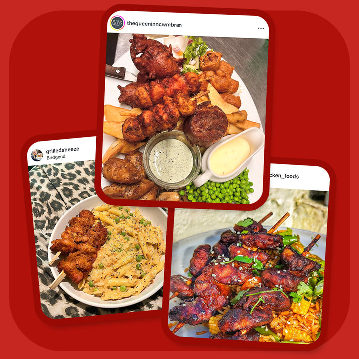 Tikka Kebab Skewers  | SHICKEN