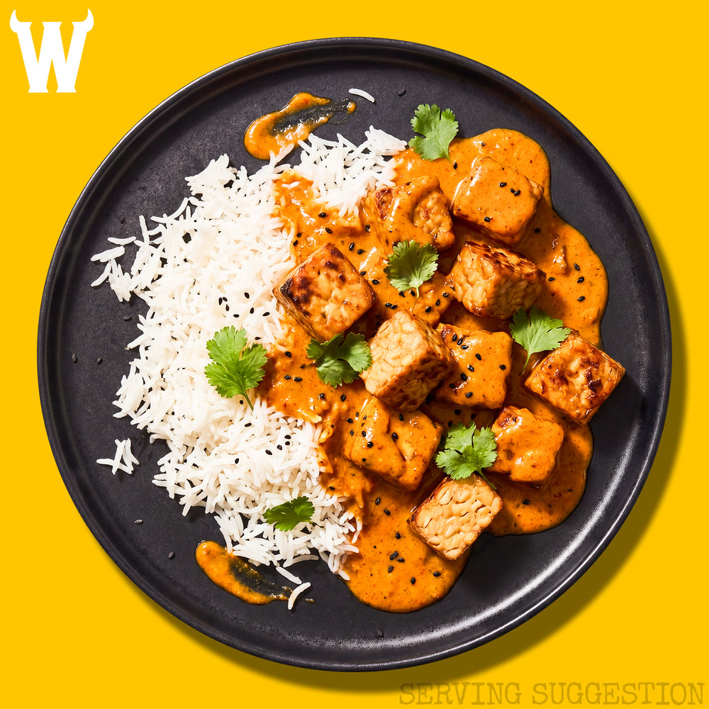 Butter Curry Tempeh & Rice 350G | WICKED KITCHEN