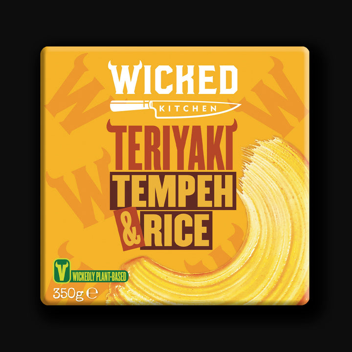 Teriyaki Tempeh & Rice 350G | WICKED KITCHEN