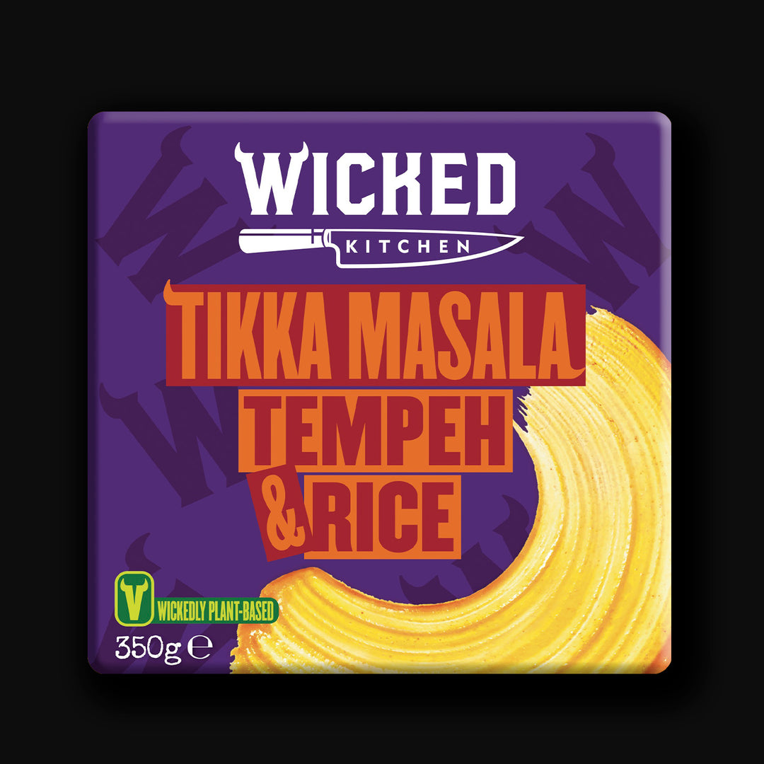 Tikka Masala Tempeh & Rice 350G | WICKED KITCHEN