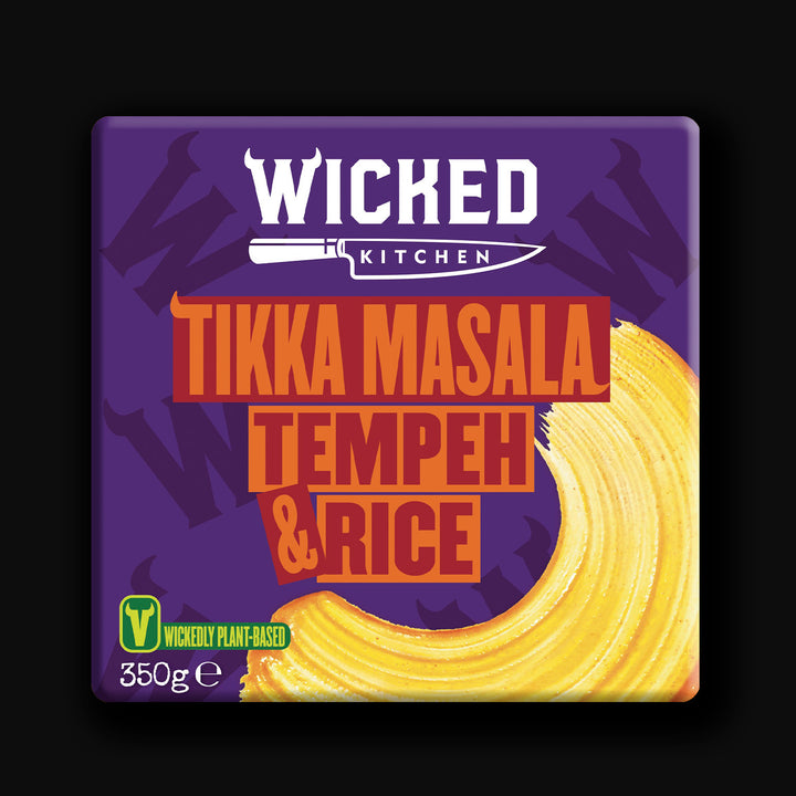 Tikka Masala Tempeh & Rice 350G | WICKED KITCHEN