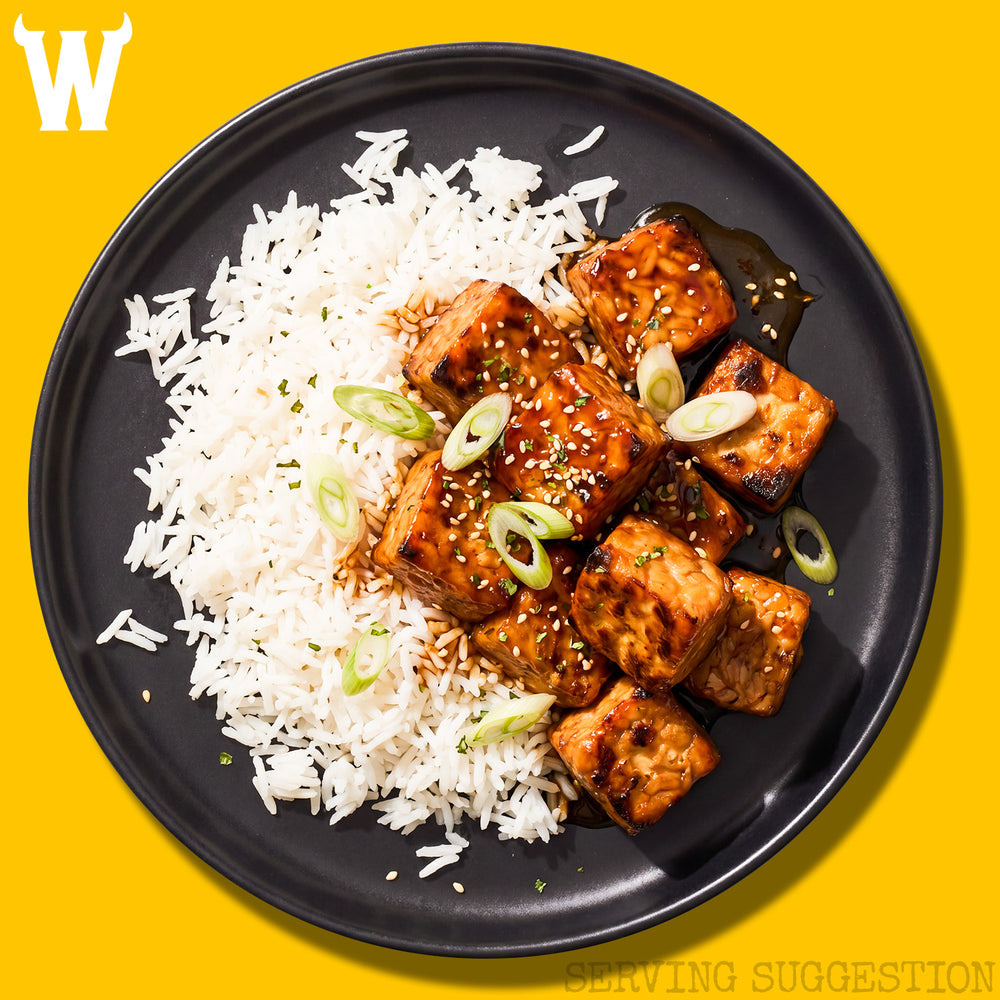 Teriyaki Tempeh & Rice 350G | WICKED KITCHEN